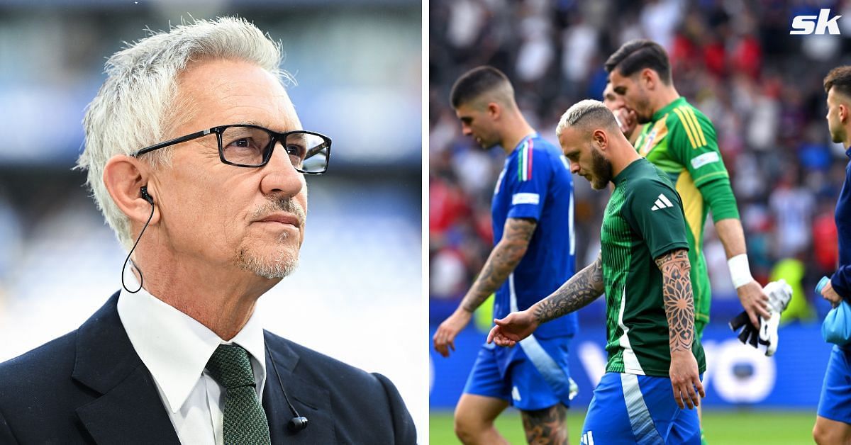 Gary Lineker blasts Italy with 11-word verdict after embarrassing Euro 2024 exit to Switzerland