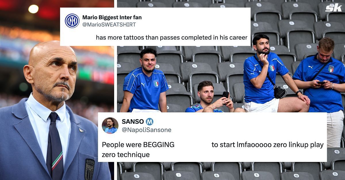 “Worst 6’5 athlete to ever live”, “Zero technique” - Fans slam ‘useless’ display from 25-year-old after Italy crash out of Euro 2024