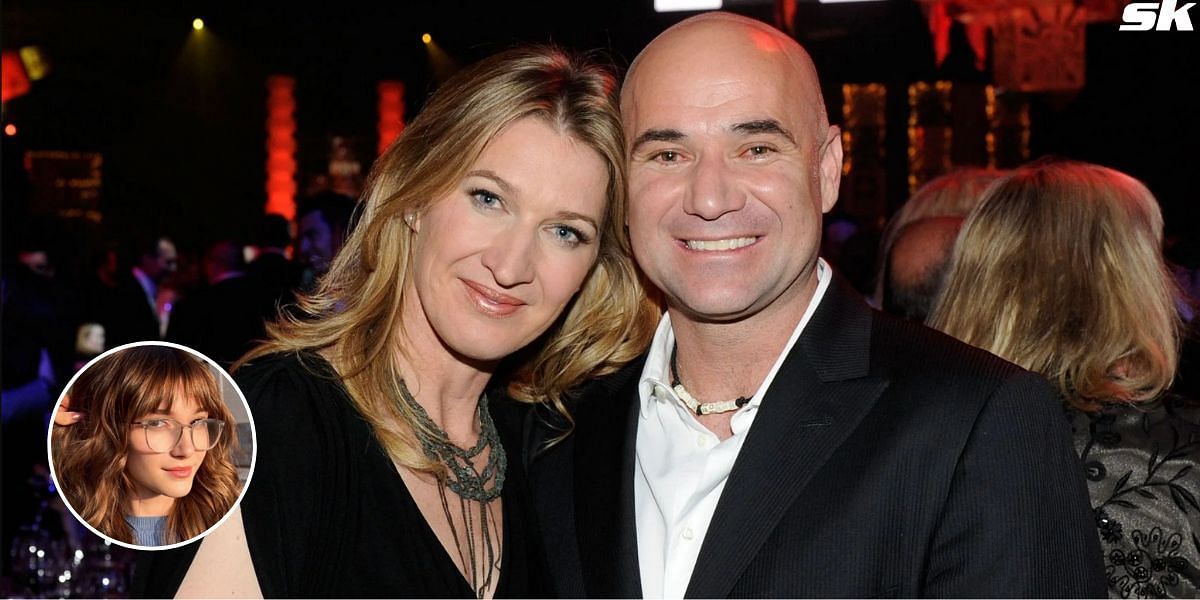 In Pictures: Andre Agassi and Steffi Graf's daughter Jaz all smiles as she flaunts her new hairstyle, gushes over new look