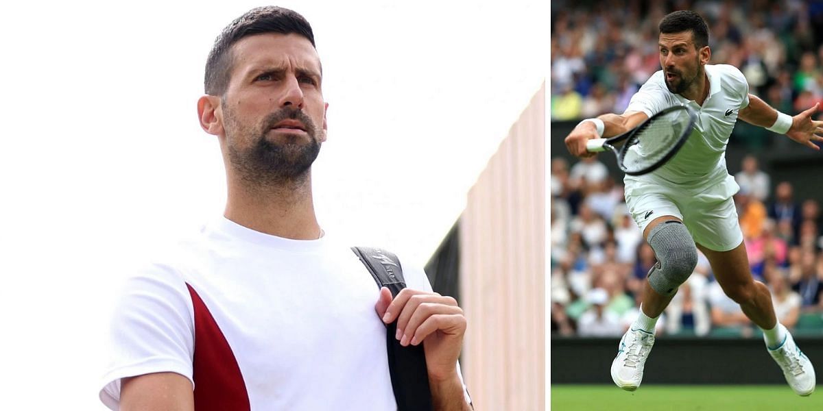 “Not yet there where I want it to be” – Novak Djokovic on struggling with his operated knee ahead of Wimbledon 3R
