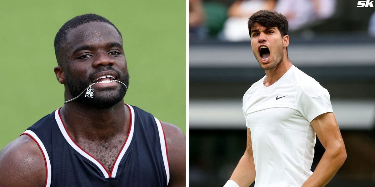 Defending champion Carlos Alcaraz scrapes past Frances Tiafoe in Wimbledon 3R after Spaniard's bold 'coming for you' taunt almost backfires