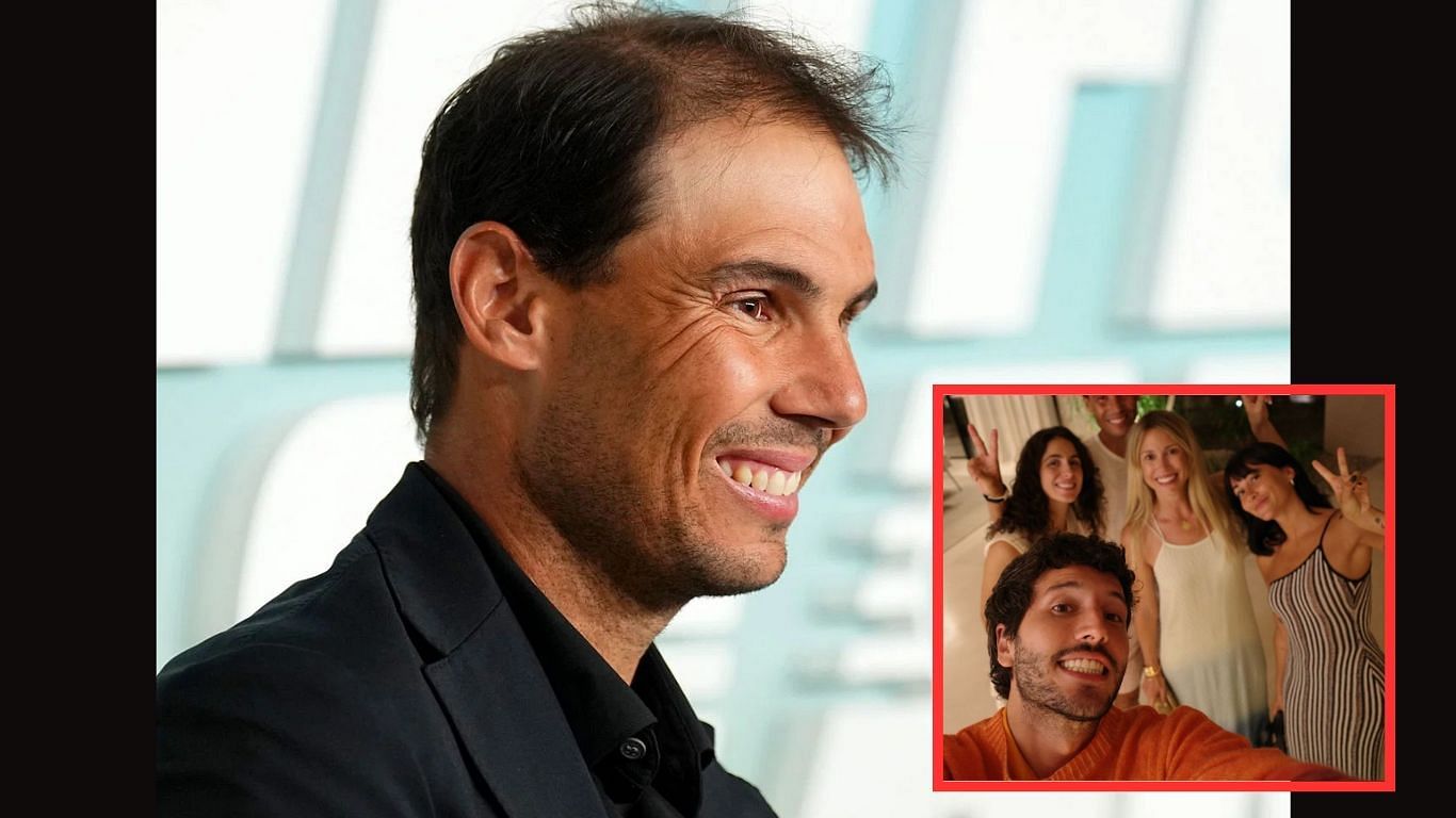 In Pictures: Rafael Nadal, wife Maria Francisca Perello, sister Maribel enjoy a special night out with singers Sebastian Yatra and Aitana in Mallorca