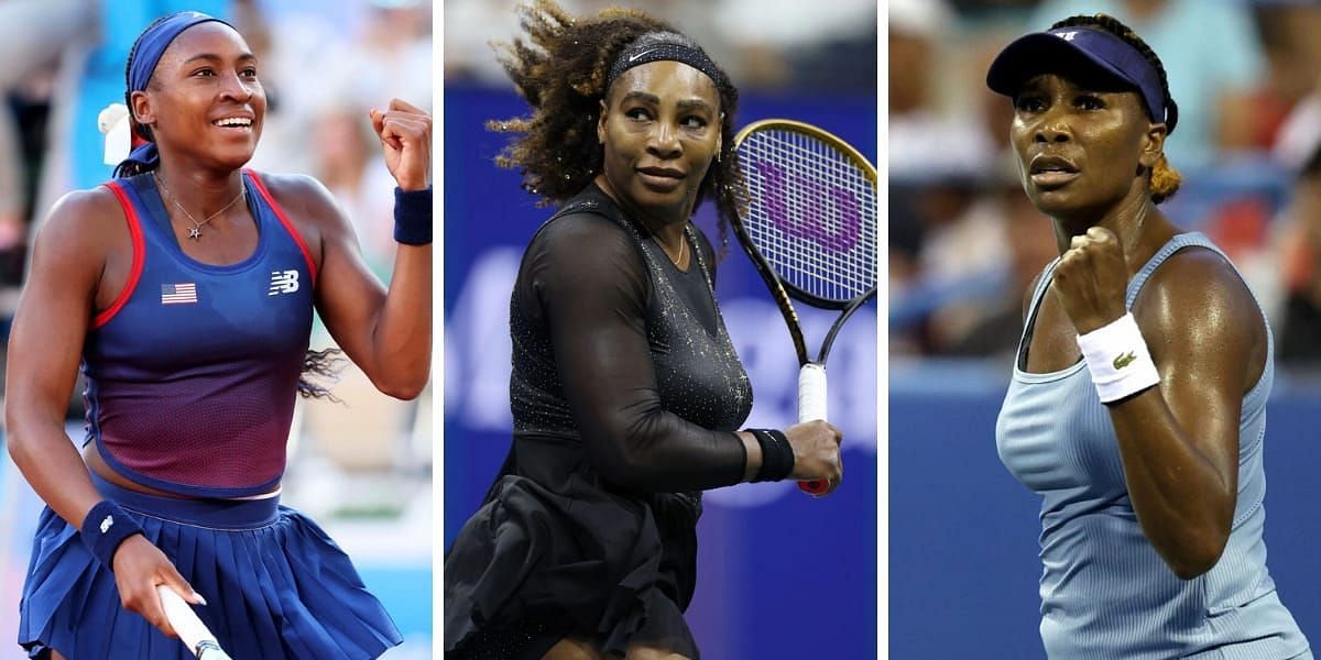 PICTURE: Serena Williams, Venus Williams, Coco Gauff being represented by fan at Paris Olympics in honor of Black female Slam winners goes viral 