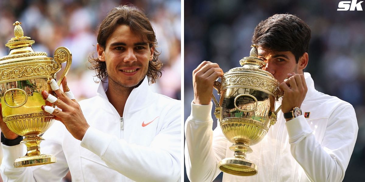 Interesting similarities emerge between Carlos Alcaraz's 2024 season and Rafael Nadal's 2010 season after Wimbledon 2024 final