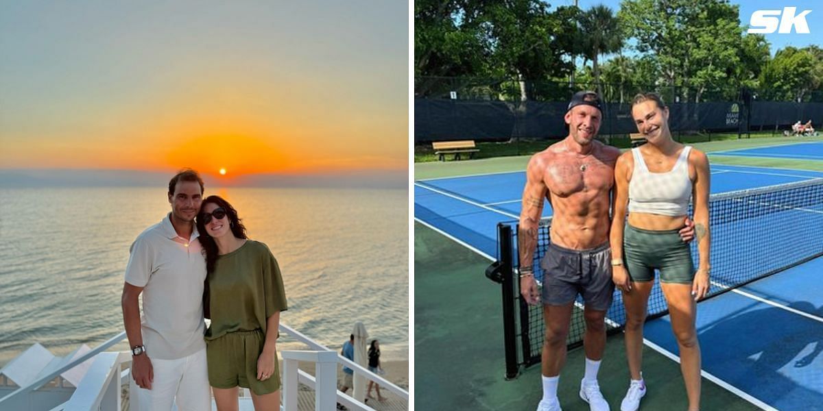 Tennis News Today: Aryna Sabalenka & boyfriend Georgios Frangulis cherish their moments together; Rafael Nadal & wife Maria revel in romantic sunset in Greece