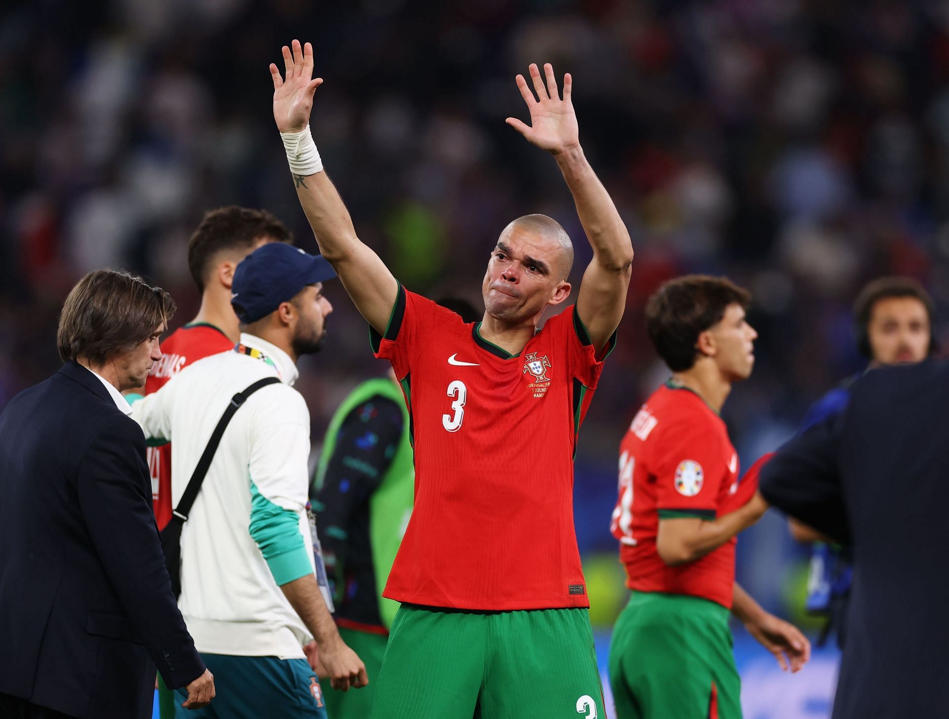 “I have already made my decision” - Portugal star Pepe responds when asked about retirement after emotional Euro 2024 exit to France