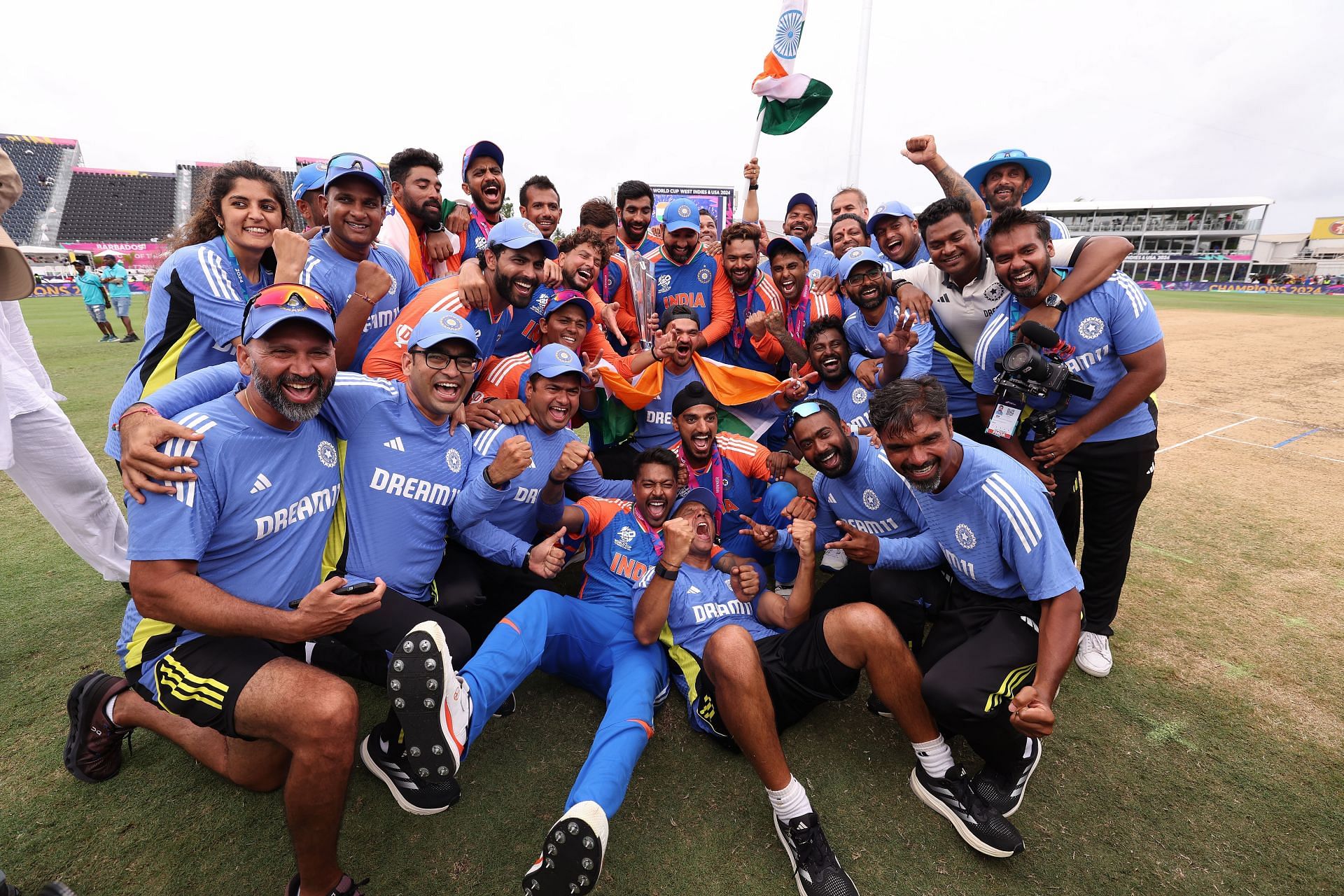 Maharashtra CM Eknath Shinde announces INR 11 crore prize money for 2024 T20 World Cup-winning Indian team