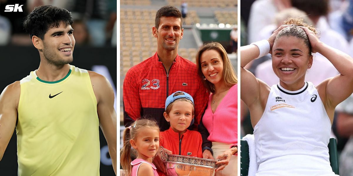 Tennis News Today: Novak Djokovic's children connect with Carlos Alcaraz at Wimbledon; Jasmine Paolini's mother becomes overcome with emotion during Italian's SF win