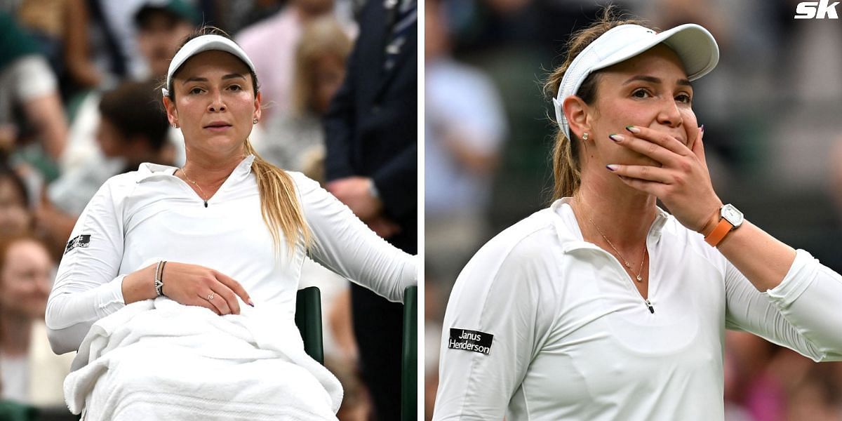 WATCH: Donna Vekic overwhelmed by emotions, starts crying tears of joy after reaching maiden Grand Slam SF at Wimbledon 2024