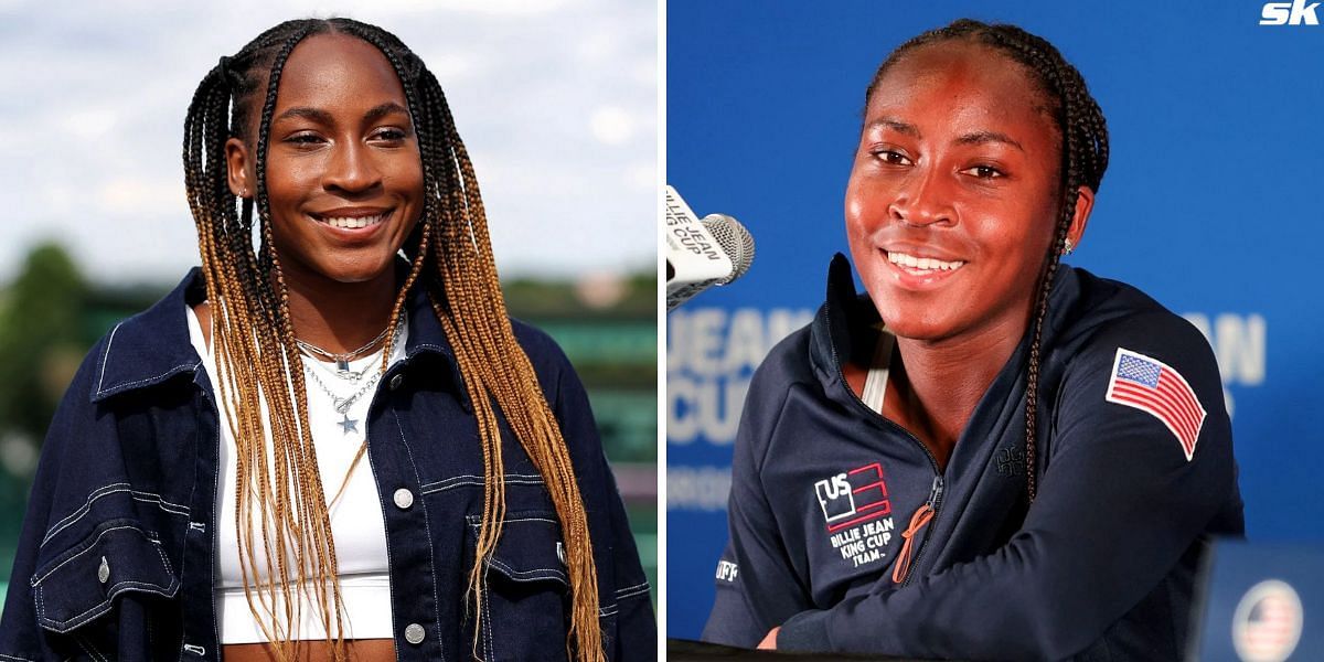 In Pictures: Coco Gauff flaunts special American-themed nail art and hairstyle as she teases her arrival in Paris for Olympics debut