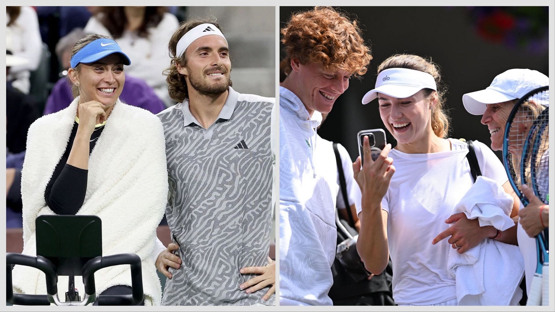 6 Tennis couples in action at Wimbledon 2024 ft. Jannik Sinner-Anna Kalinskaya, Stefanos Tsitsipas-Paula Badosa