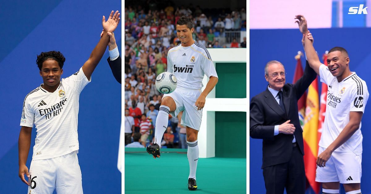 How many fans attended Endrick’s Real Madrid presentation? Attendance compared to Kylian Mbappe and Cristiano Ronaldo unveiling