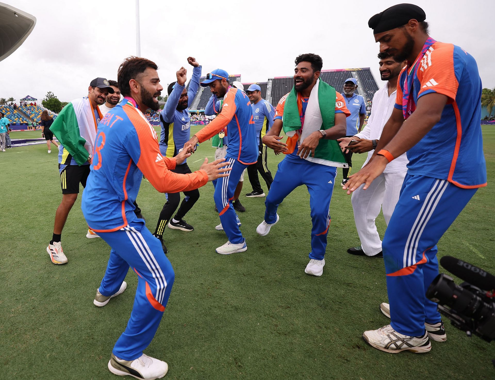 [Watch] 2024 T20 World Cup's joint highest wicket-taker Arshdeep Singh gets a grand welcome from fans in Mohali