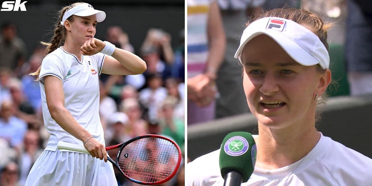 WATCH: Barbora Krejcikova takes a long pause, reluctantly responds to facing Elena Rybakina in Wimbledon SF months after contentious 'Big-3' remark