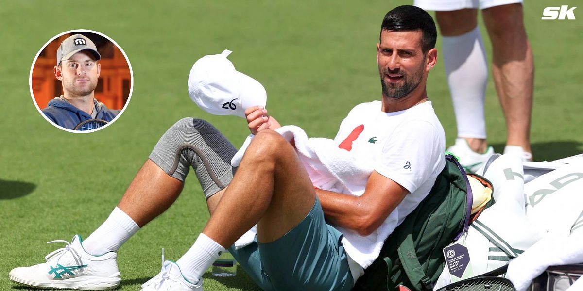 “Novak Djokovic made the final on no prep” – Andy Roddick defends Serb against criticism for Wimbledon loss to Carlos Alcaraz