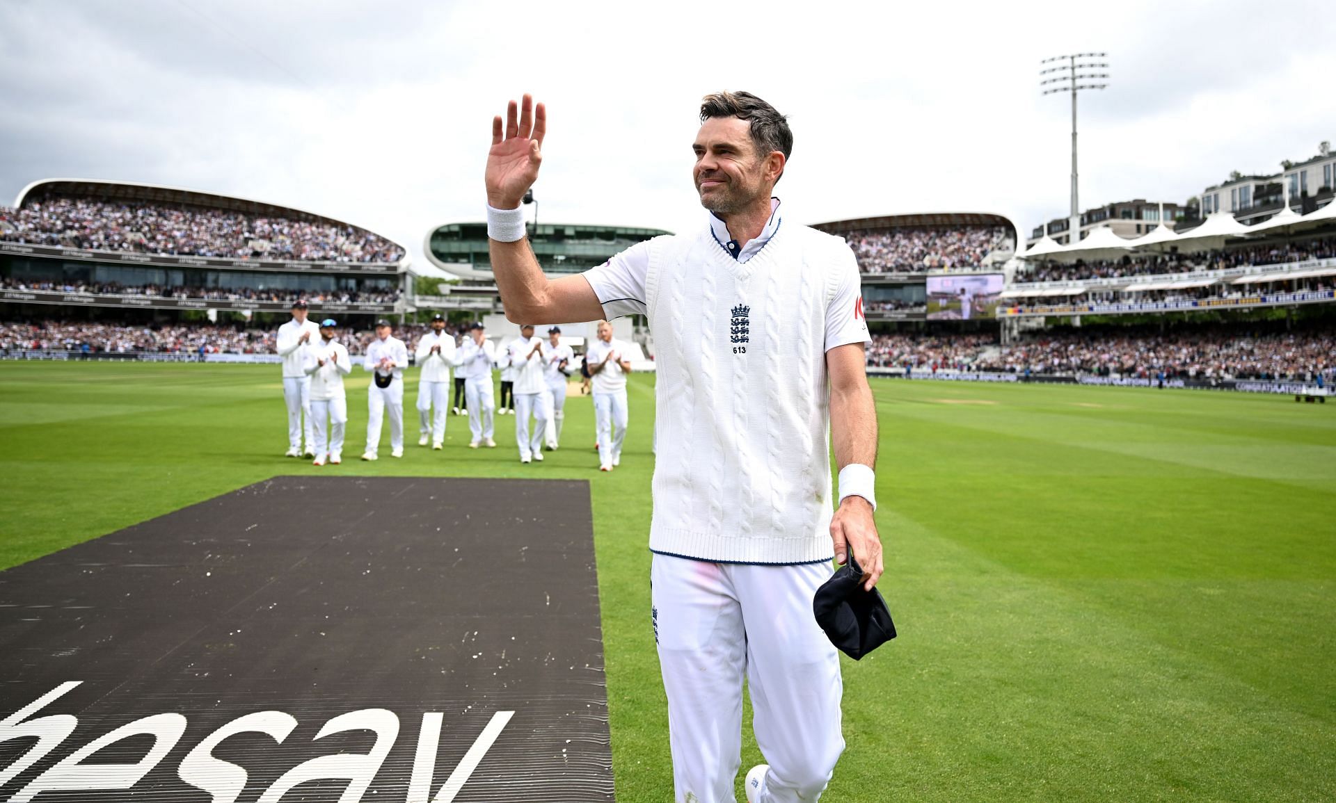 [Watch] James Anderson's final peach to Joshua Da Silva to end his magical career on 704 wickets