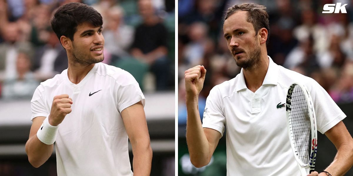 Carlos Alcaraz vs Daniil Medvedev, Wimbledon 2024, SF: Where to watch, TV schedule, live streaming details and more