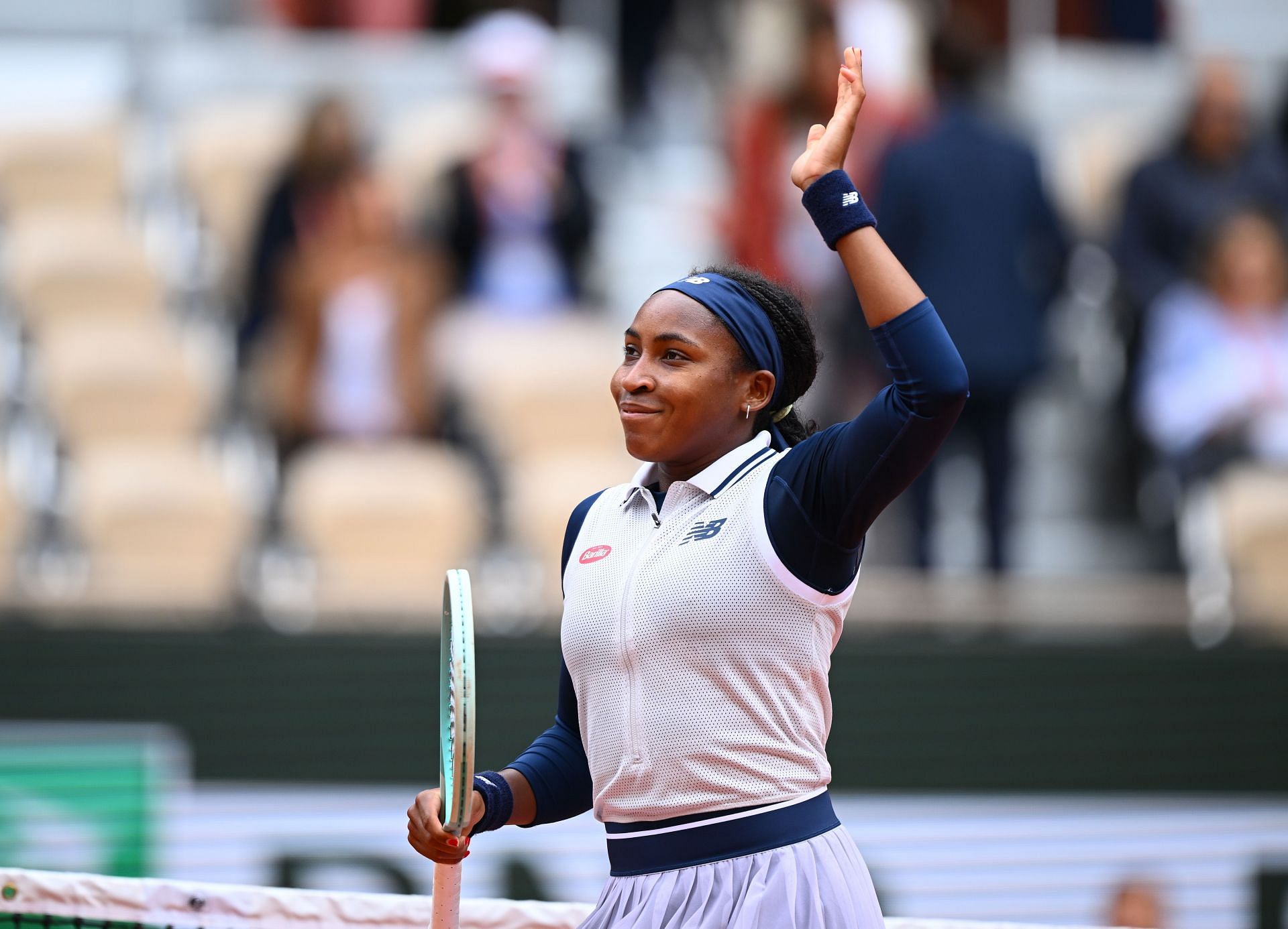 Coco Gauff in high spirits as she arrives at Roland Garros for Paris Olympics 2024