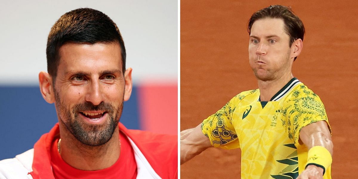 WATCH: Novak Djokovic's Paris Olympics 1R opponent Matthew Ebden hilariously asks fans to take his place after losing 8 games in a row