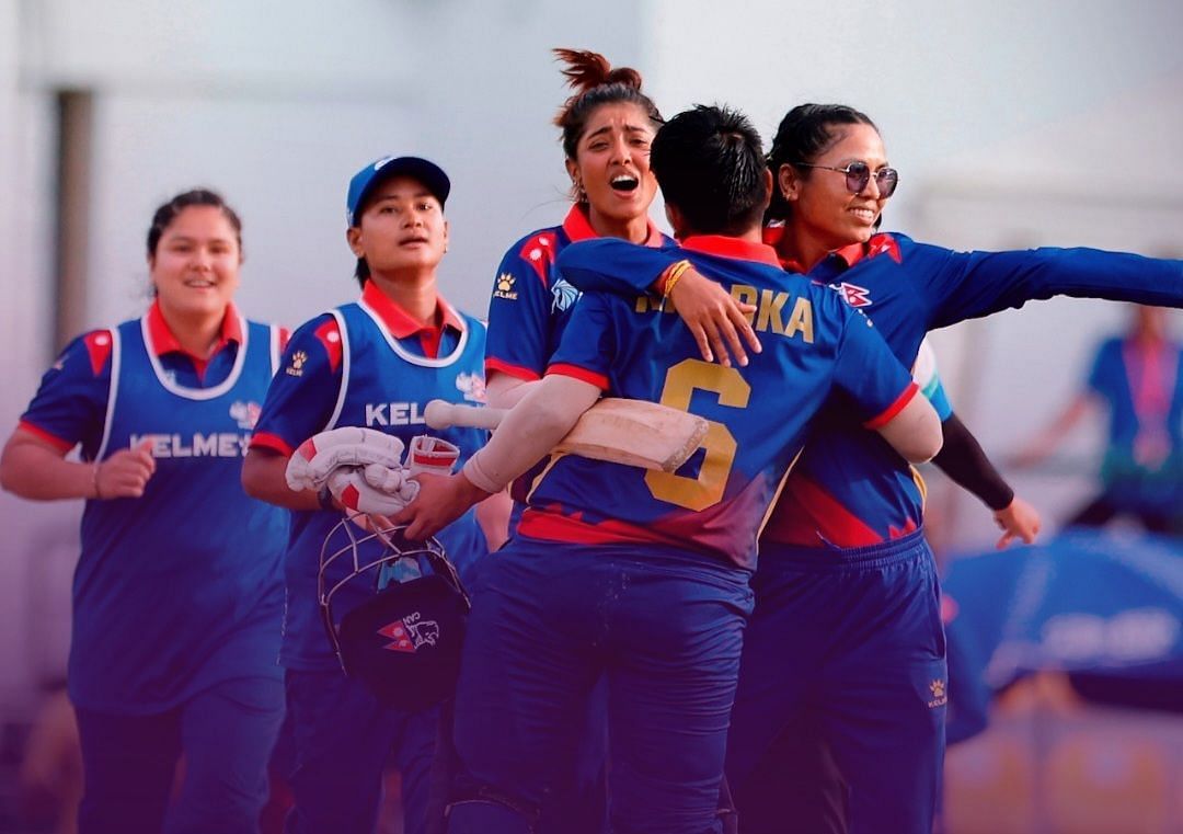 [Watch] Nepal Women defeat UAE Women to win their first-ever match in Asia Cup