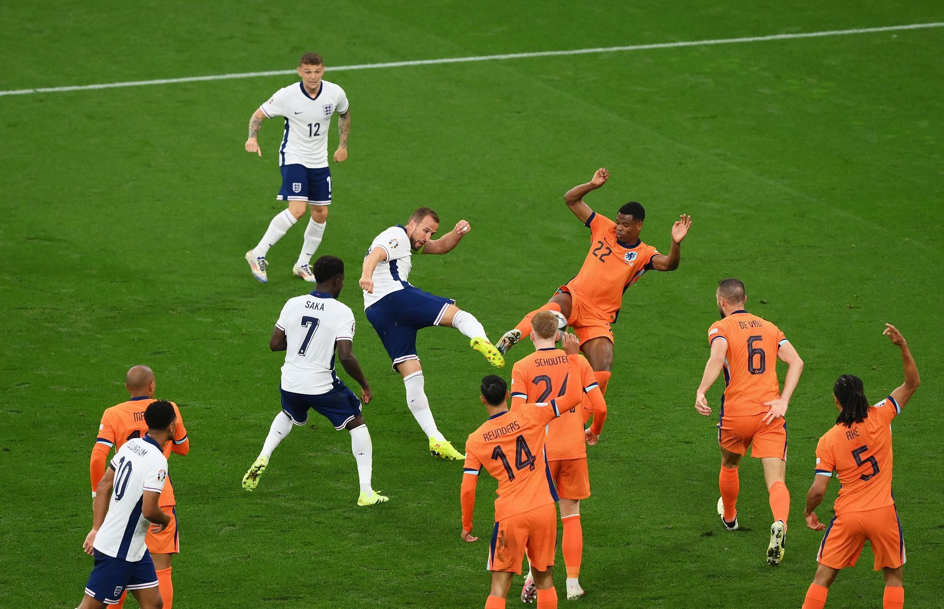 Gary Neville and Ian Wright involved in heated debate over England's penalty in 2-1 Euro 2024 semifinal win against Netherlands