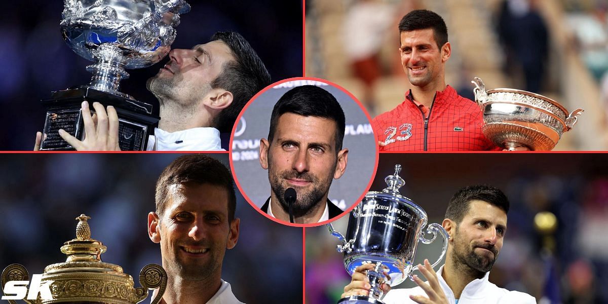 Novak Djokovic reveals where he keeps his trophies - 