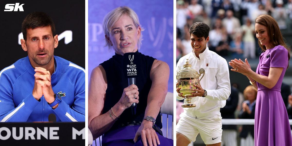 Tennis Controversies of the Week: Novak Djokovic walks out of interview in bizarre scenes; Chris Evert under fire for Wimbledon commentary; Princess of Wales choosing Carlos Alcaraz final leads to backlash, and more