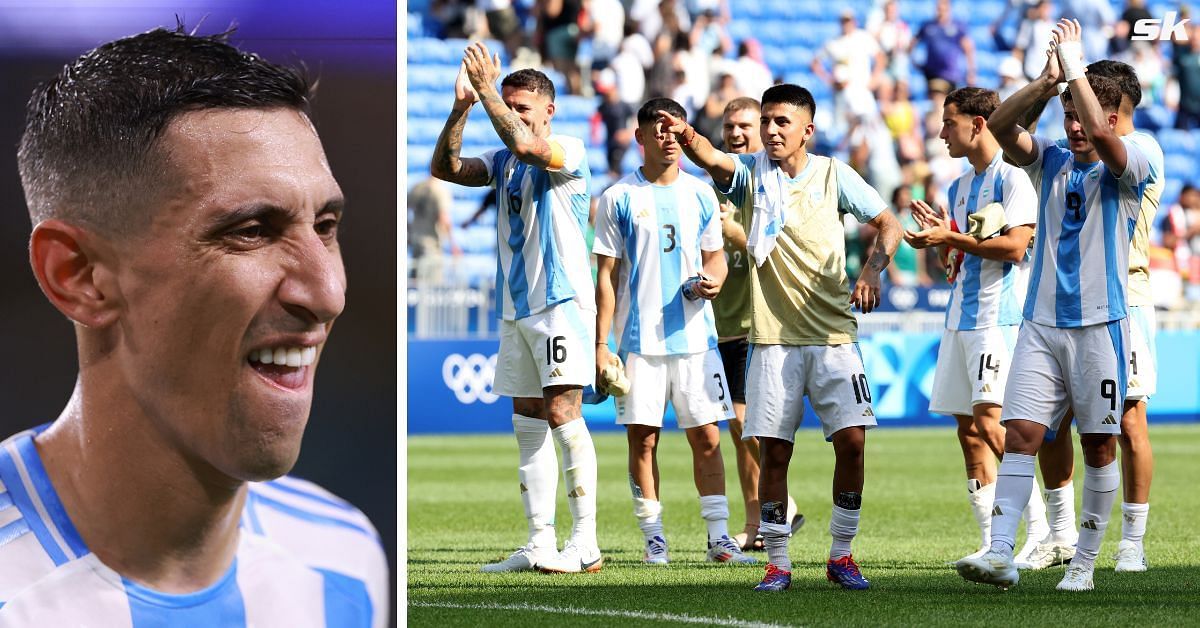 Angel Di Maria extends supports to Argentina team as they face Iraq at Paris Olympics; shares message on Instagram