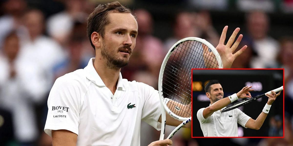 WATCH: Daniil Medvedev channels his inner Novak Djokovic, imitates Serb's violin celebration during Wimbledon QF against Jannik Sinner