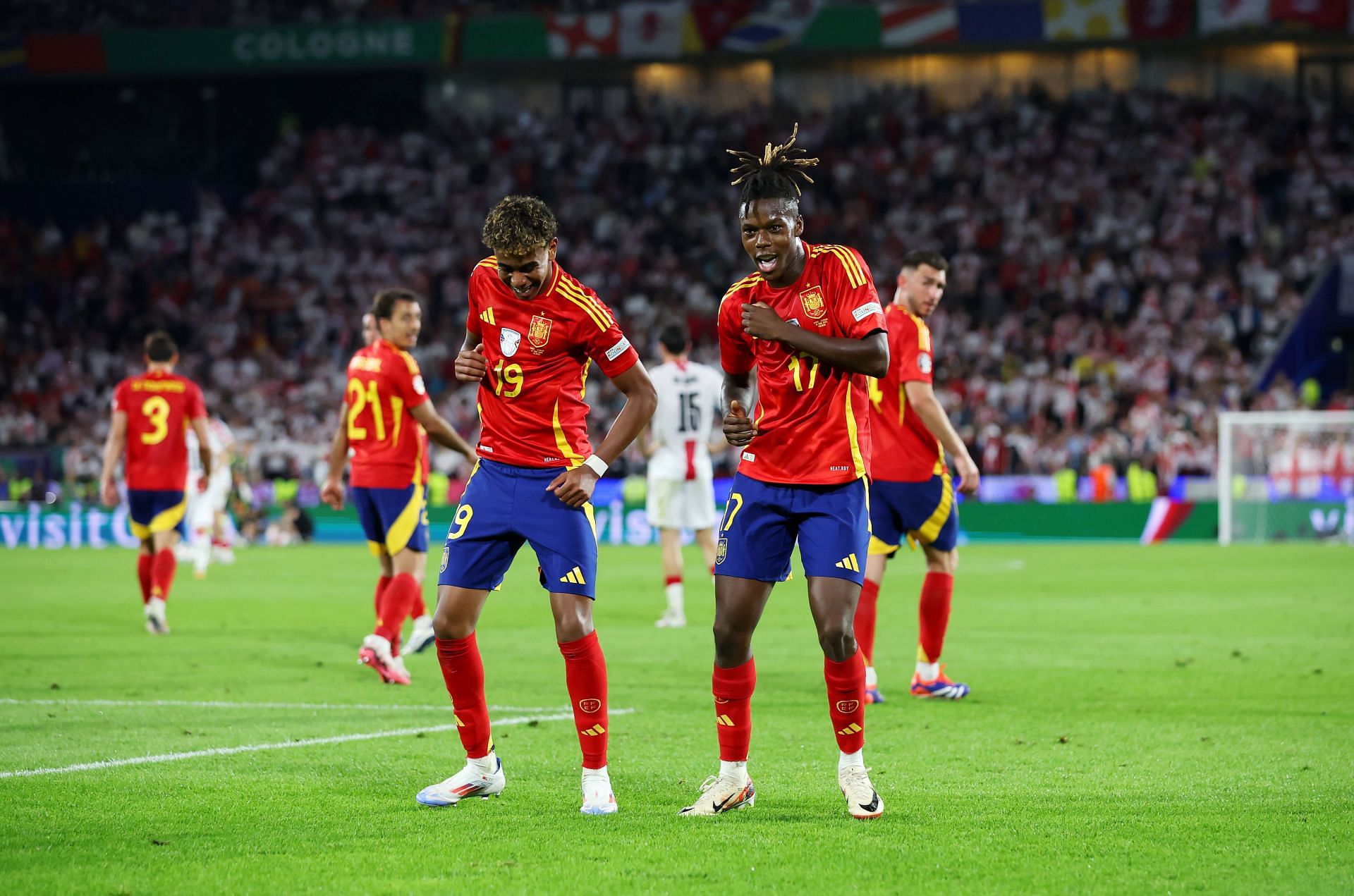 Spain 4-1 Georgia: Player Ratings as Fabian Ruiz and Nico Williams run riot in Cologne to send La Roja through | UEFA Euro 2024