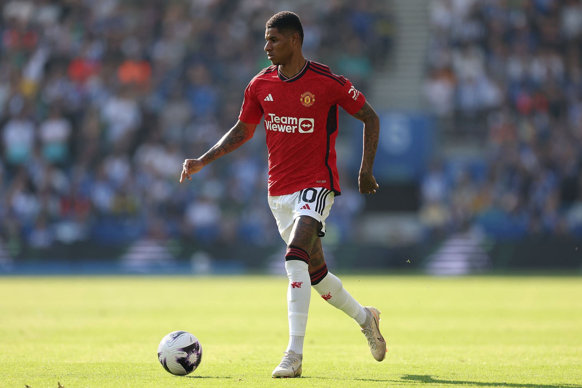 Manchester United star driving around in Marcus Rashford’s car sent to hospital after being involved in crash with suspected drunk driver: Reports