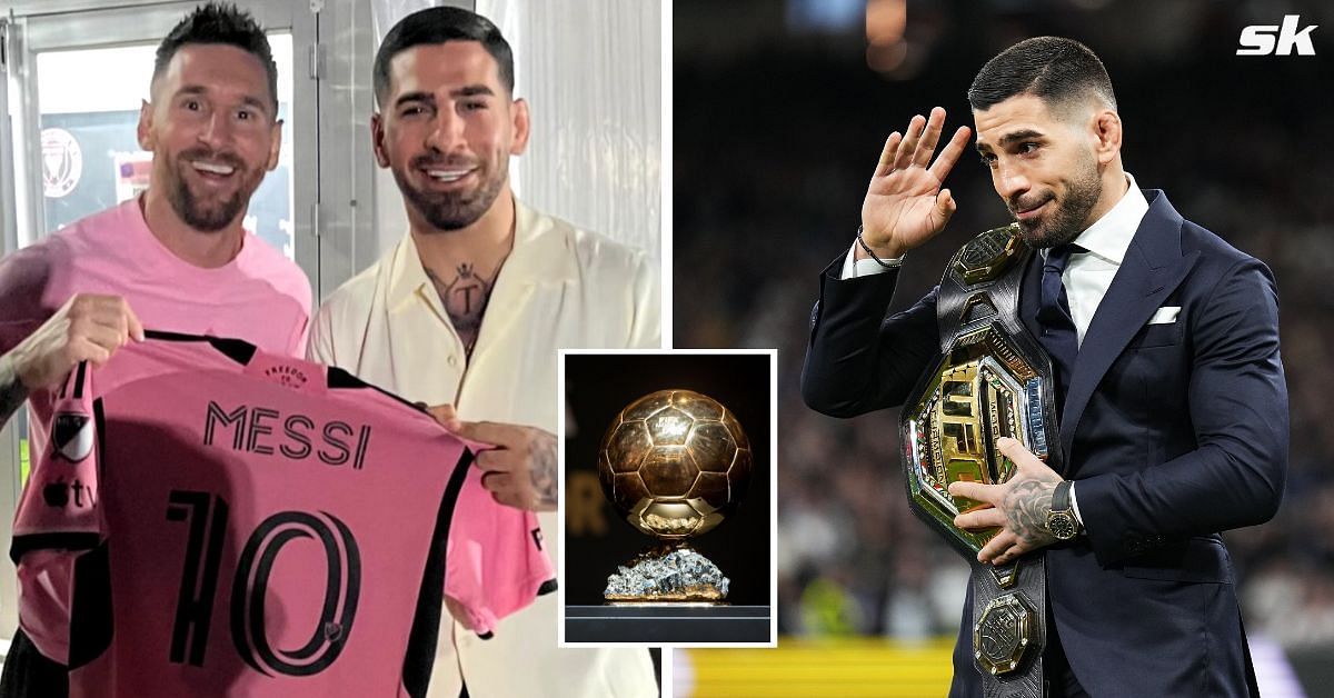 “He won everything” - UFC champion Ilia Topuria who picked Lionel Messi as GOAT chooses 2024 Ballon d’Or winner