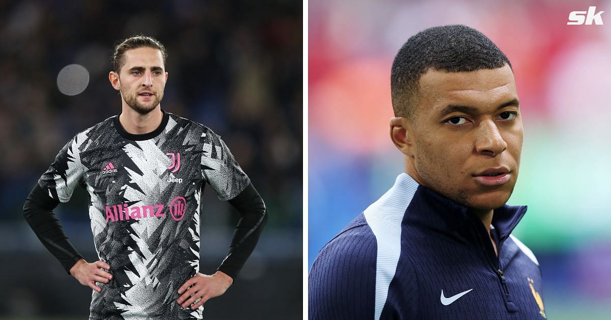 “We have blind faith in them” - Adrien Rabiot makes bold claim on Kylian Mbappe and France teammate not being at ‘top of their game’ in Euro 2024