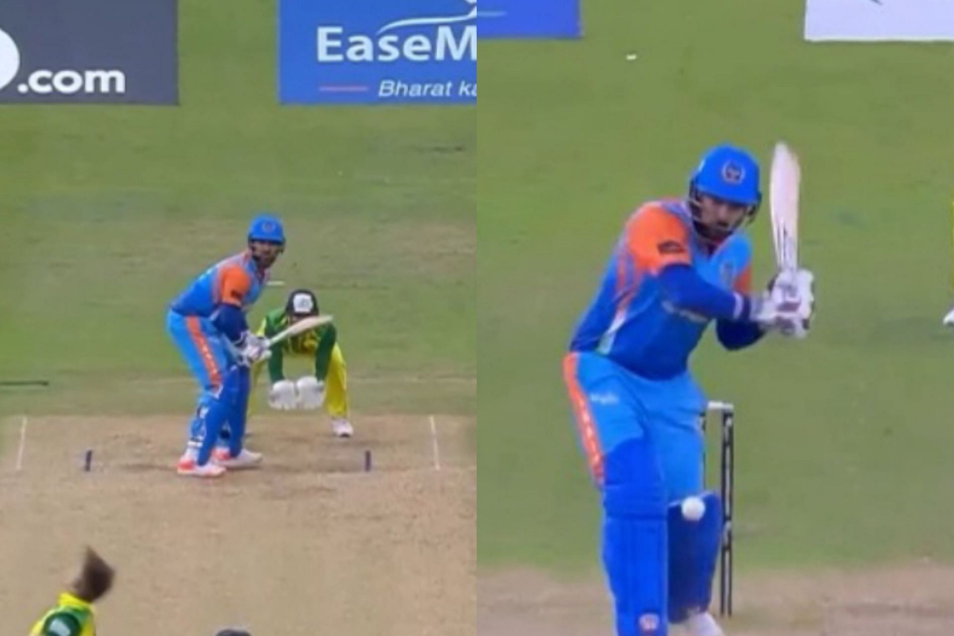 [Watch] Yuvraj Singh gets to fifty with a maximum against Australia Champions in WCL