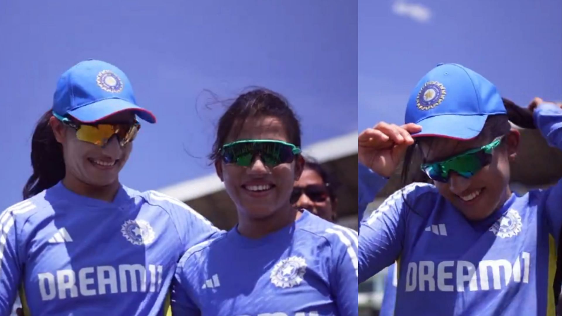 [Watch] Renuka Singh hands emotional Tanuja Kanwar her maiden India cap ahead of India vs UAE Women's Asia Cup match