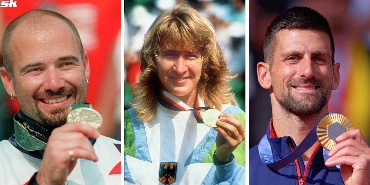 Andre Agassi revisits his and wife Steffi Graf's Career Golden Slam achievement after Novak Djokovic completes the same at Paris Olympics
