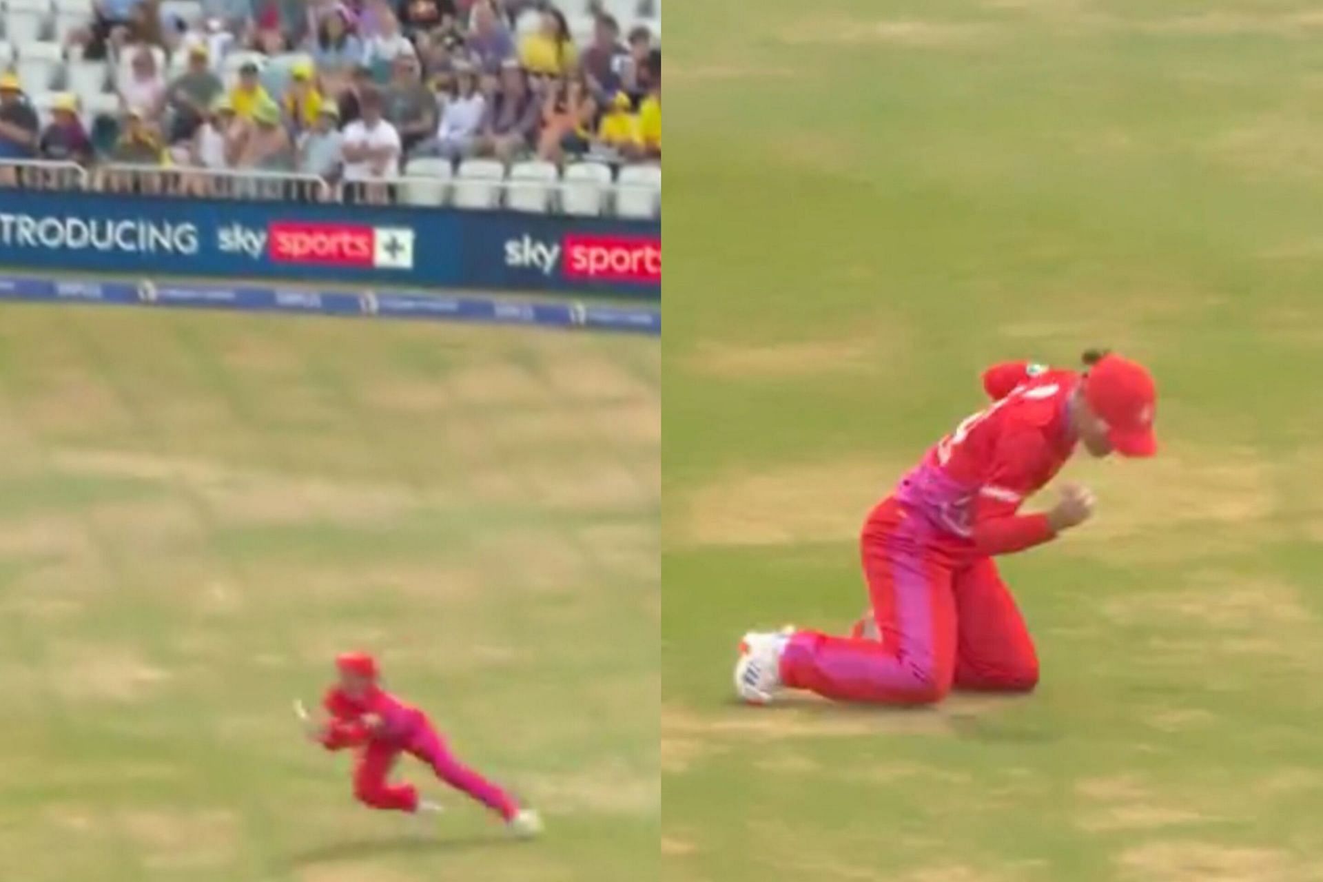 [Watch] Phoebe Franklin takes a stunning running catch in The Hundred Women’s Competition 