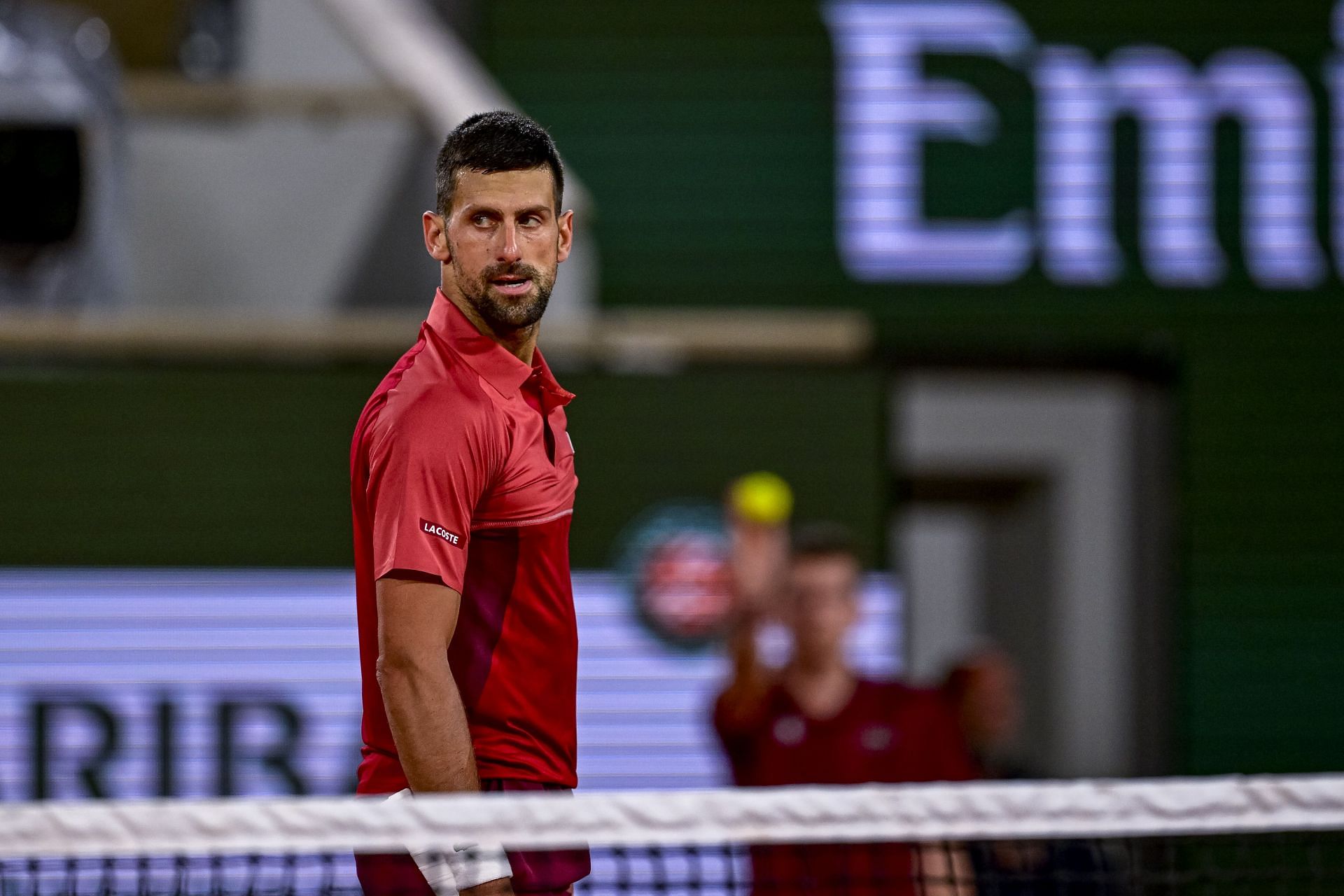 Novak Djokovic handed obscenity violation after arguing with umpire; yells at team afterwards in eventful Paris Olympics SF win