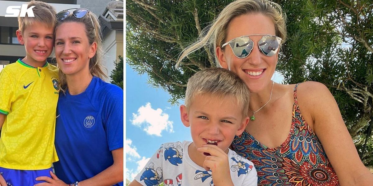 In Pictures: Victoria Azarenka's son Leo steals spotlight during hockey session ft. Jelena Ostapenko, Daria Kasatkina ahead of Canadian Open