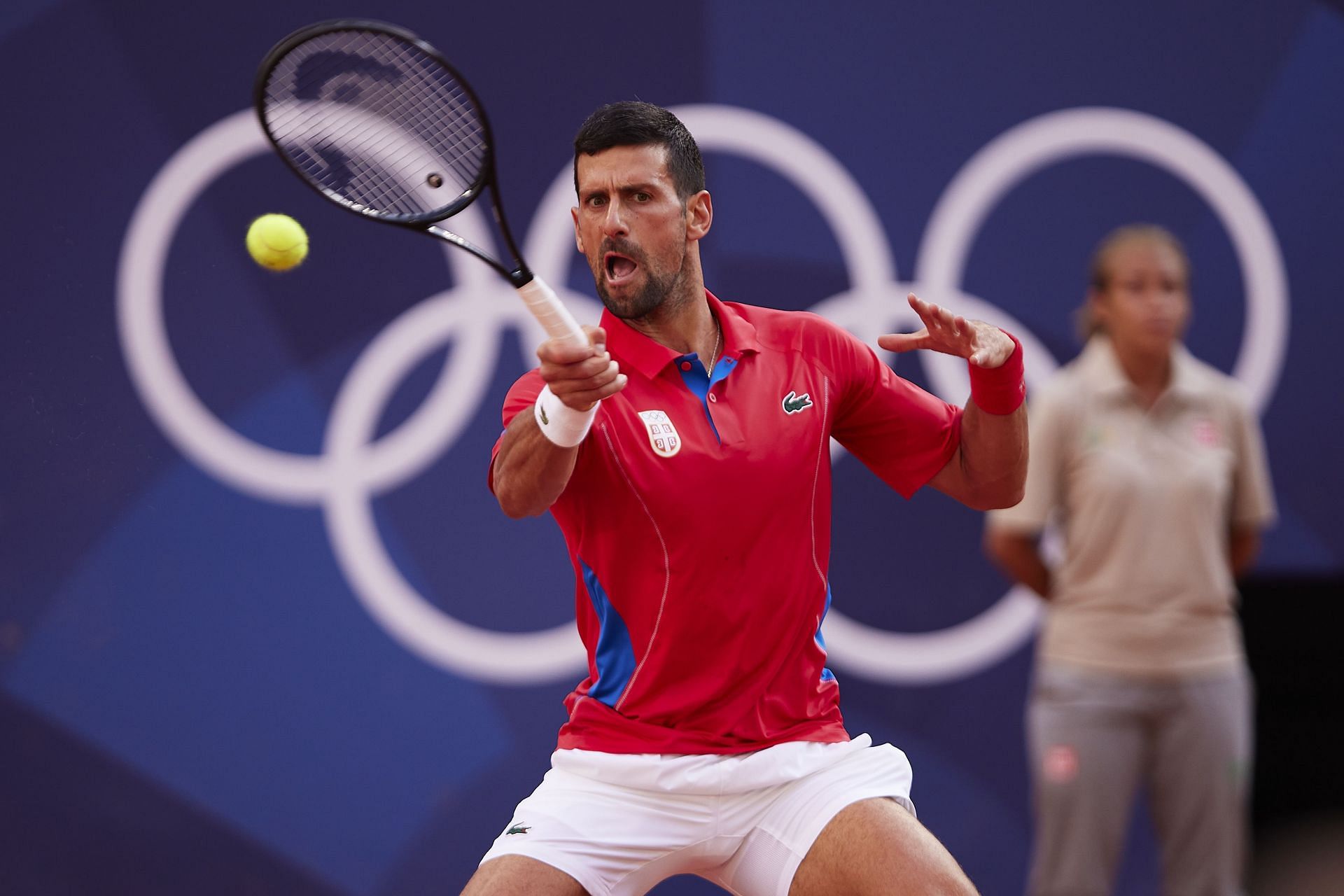 WATCH: Novak Djokovic entertains fans as they tease him over 'good night' controversy ahead of maiden Olympic gold match vs Carlos Alcaraz in Paris