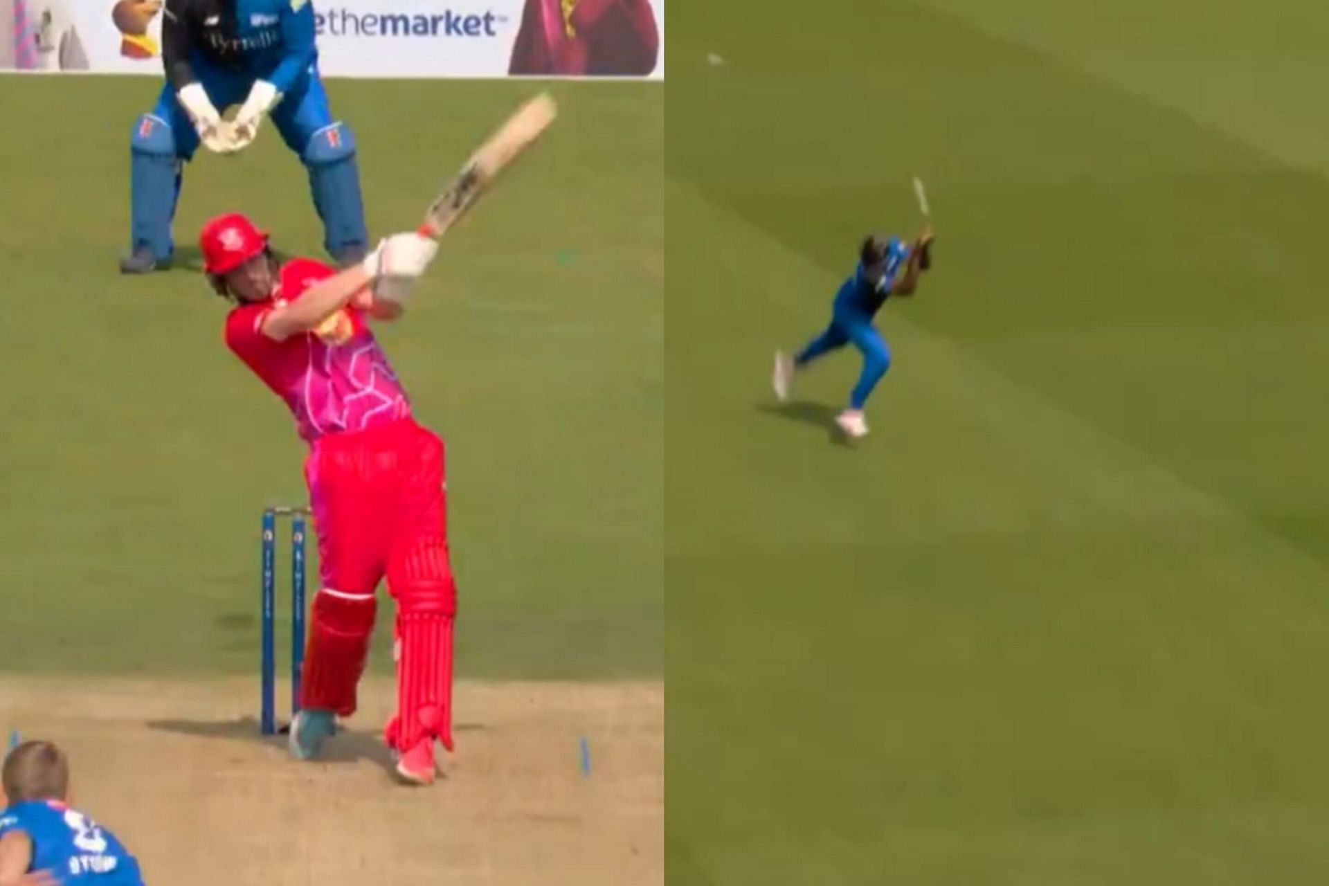 [Watch] Andre Russell takes a brilliant catch running backward in The Hundred Men’s Competition
