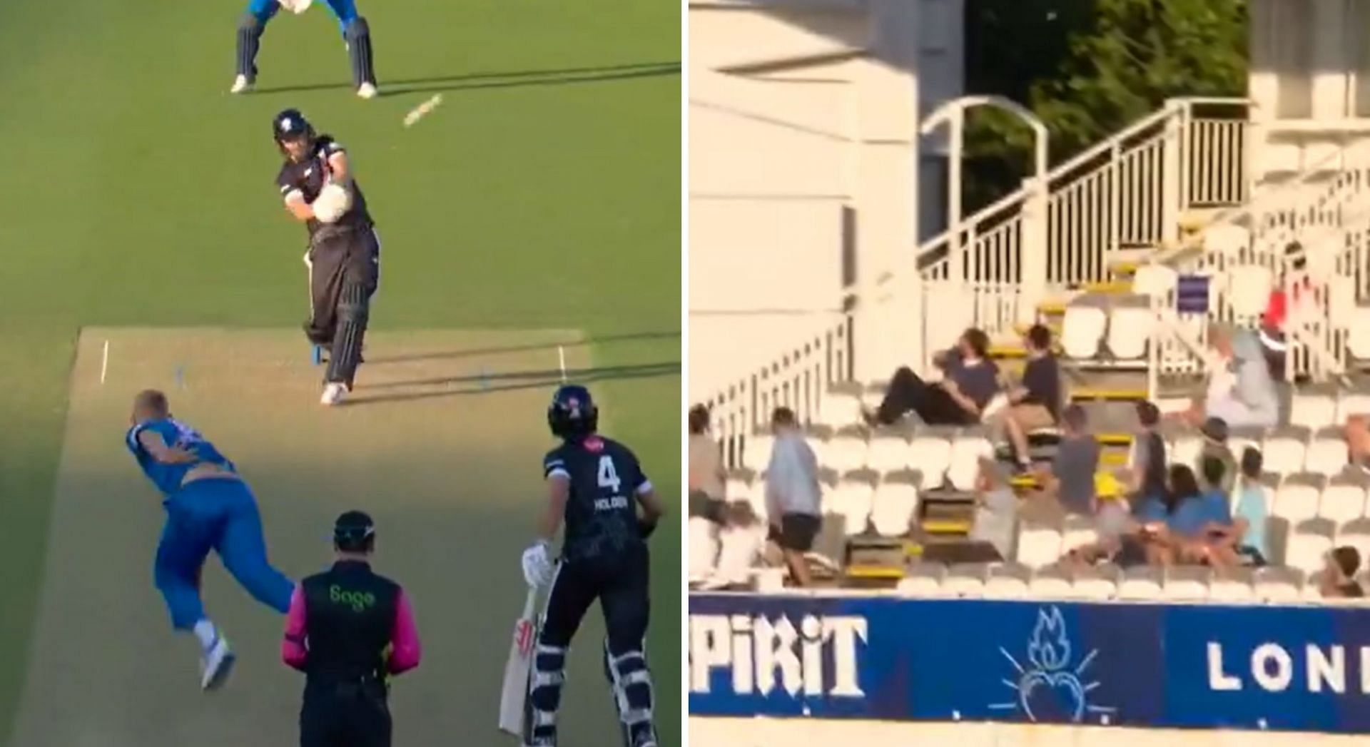 [Watch] Phil Salt sends the ball out of ground with a monstrous six to reach his 50 in The Hundred