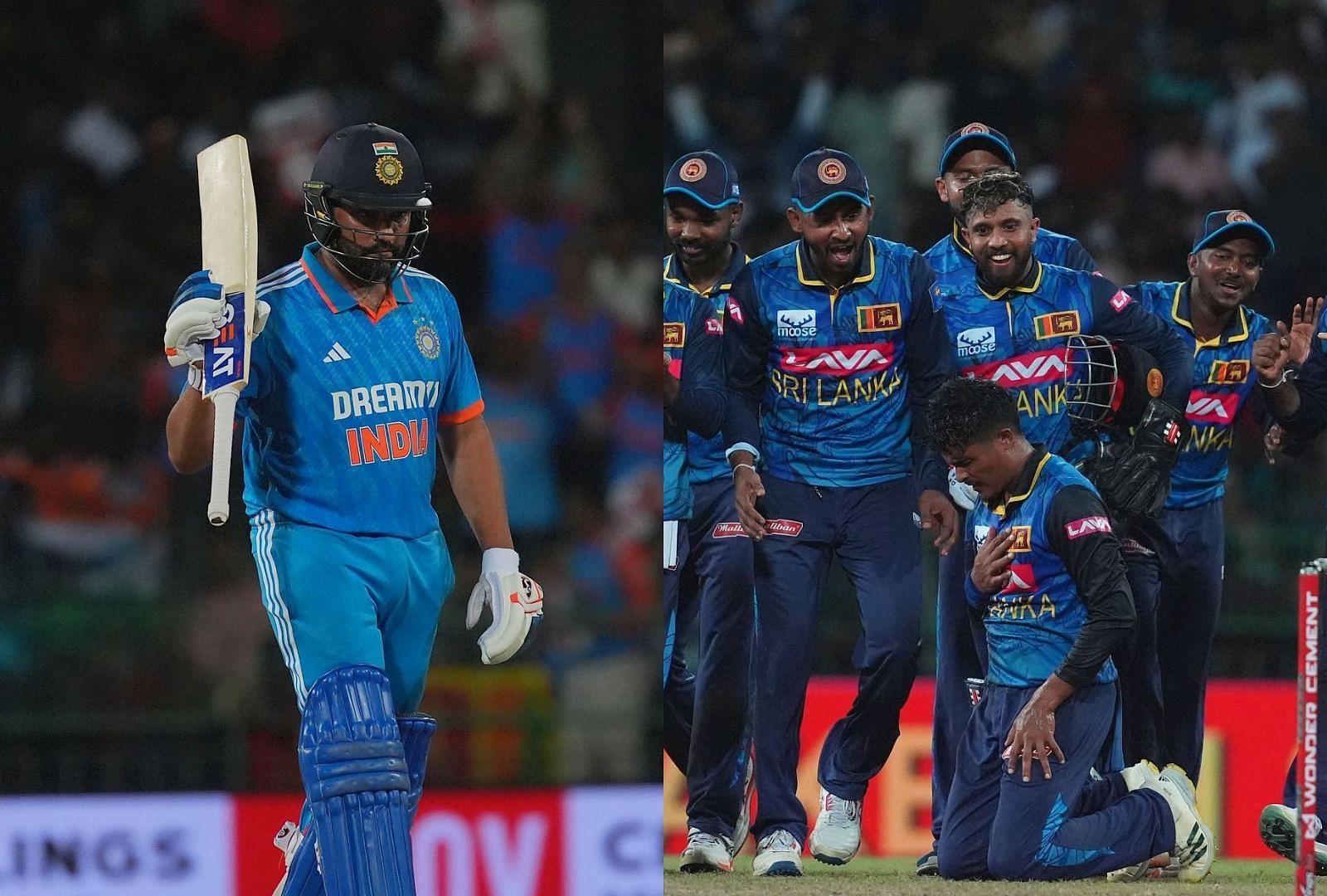 5 big milestones achieved in Sri Lanka vs India 2nd ODI ft. Rohit Sharma and Jeffrey Vandersay