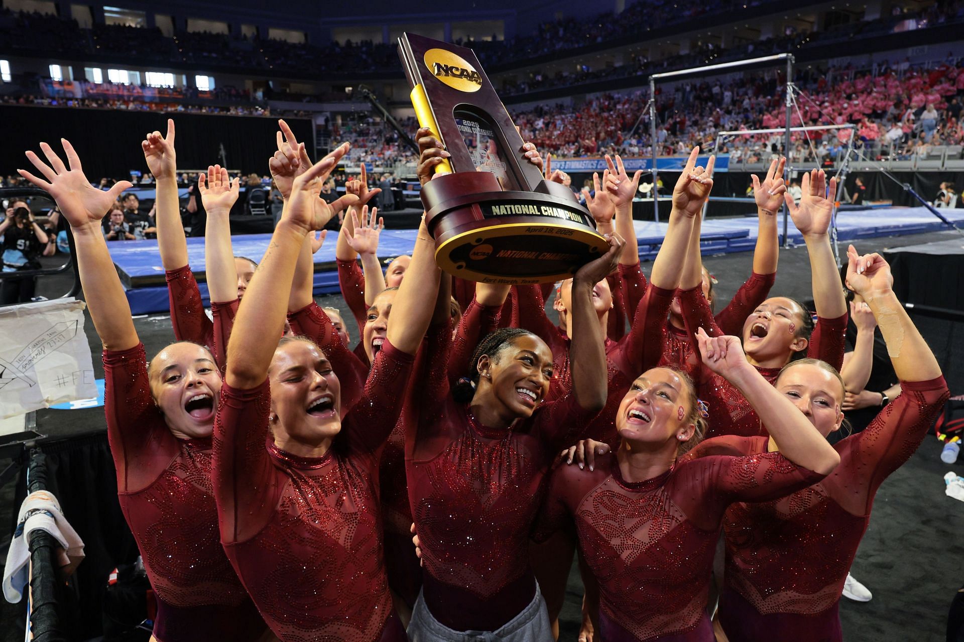 NCAA Gymnastics Championships Final Results: Oklahoma storms to seventh national title