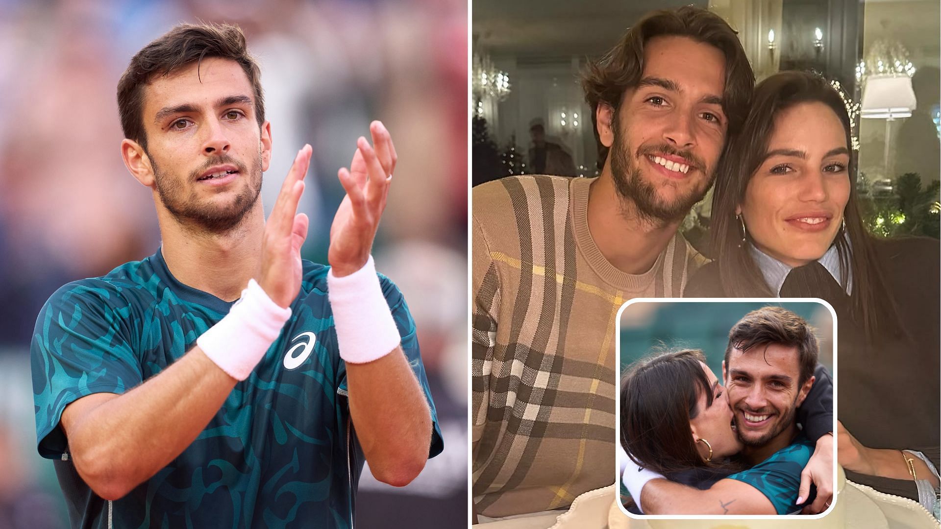 WATCH: Lorenzo Musetti leaves everything behind to hug girlfriend Veronica after reaching 1st Masters final in Monte Carlo