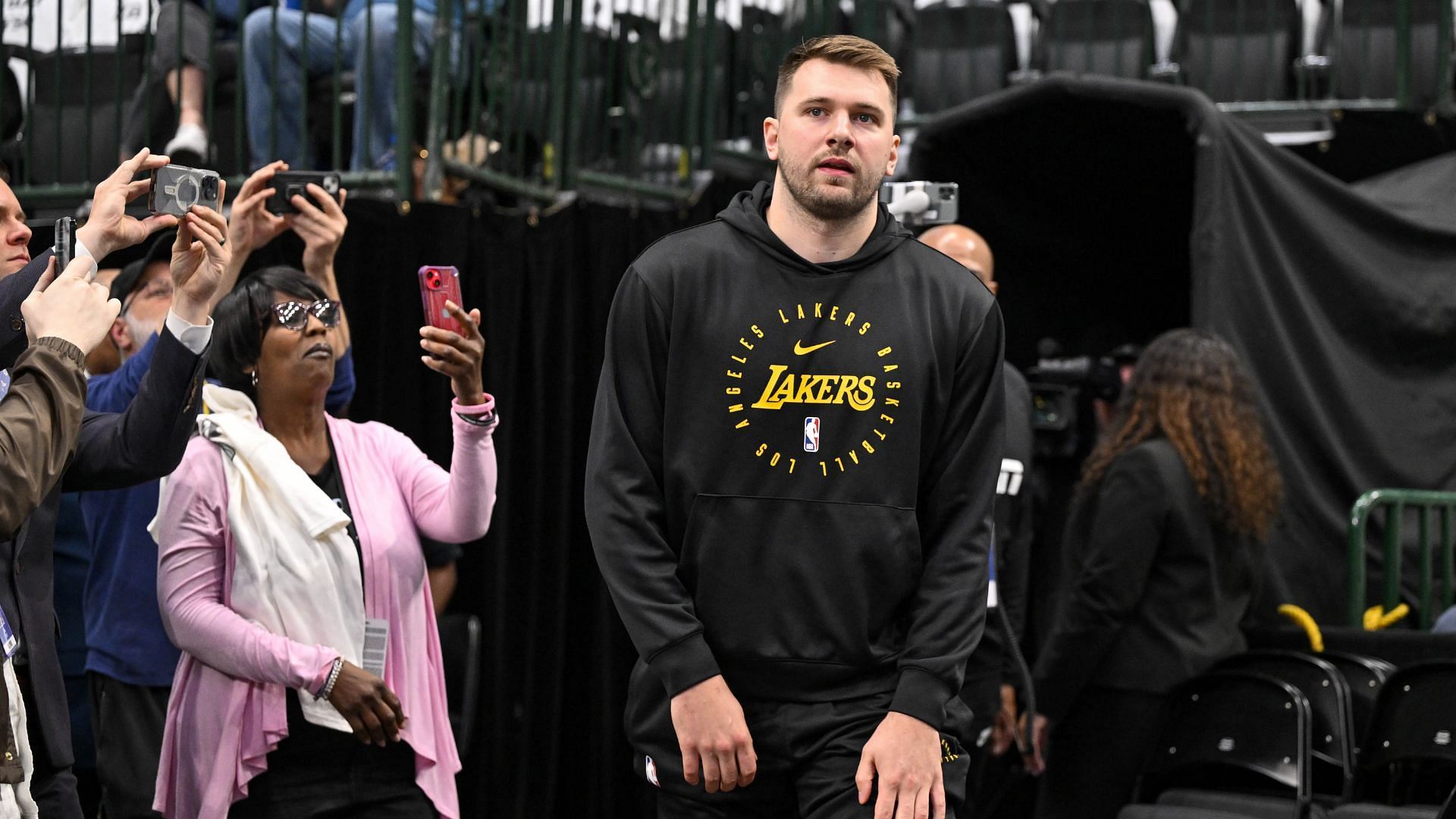 Luka Doncic left shaking and crying during emotional Mavs tribute video