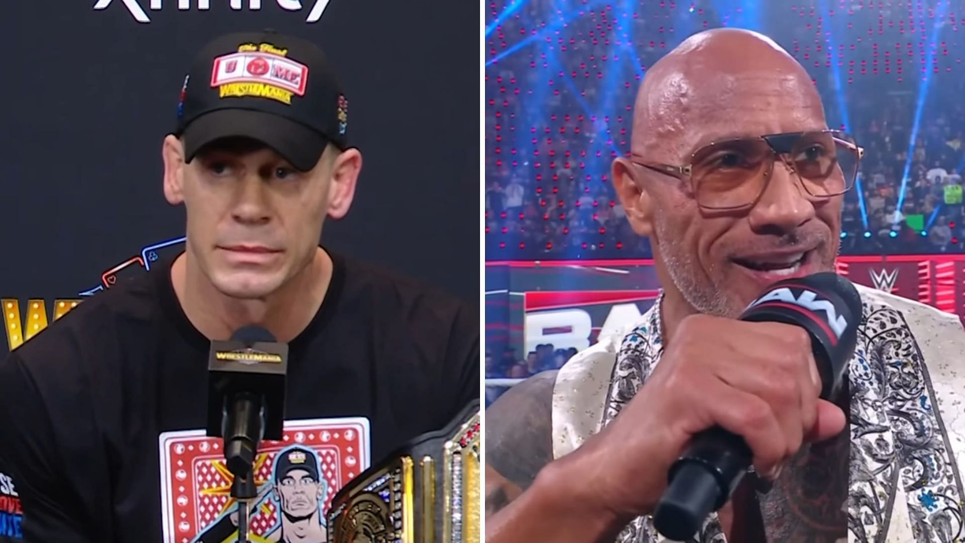 John Cena addresses The Rocks absence at WrestleMania 41