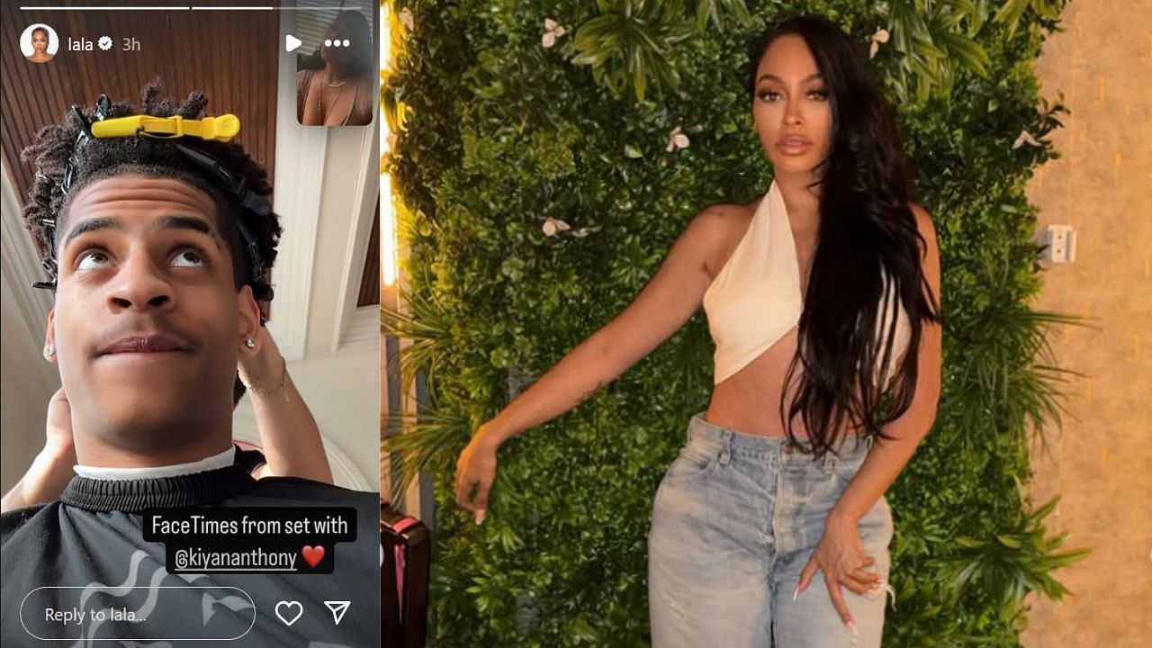 Carmelo Anthonys ex La La Anthony balances hustle and heart with sweet selfie moment with son Kiyan