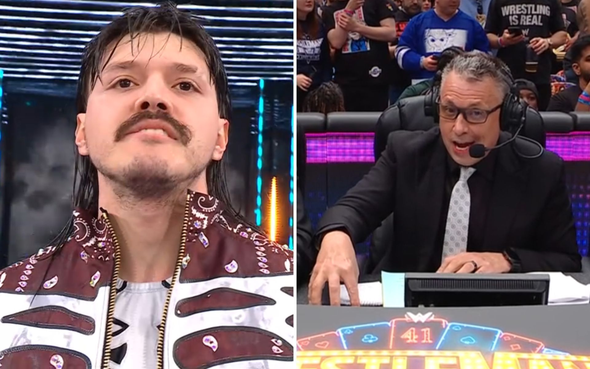 [WATCH] Dominik Mysterio experiences a hilarious botch during his entrance at WrestleMania 41; Michael Cole loses it