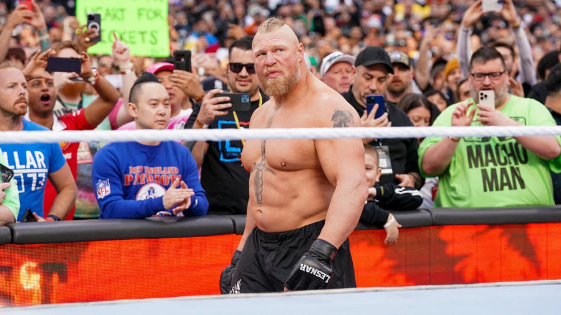 Top AEW star makes a huge revelation about Brock Lesnar: “Somedays, I could not do anything with him”